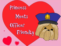Принцесска встречает офицера Френдли :: Princess Meets Officer Friendly
