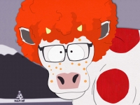 Рыжая корова